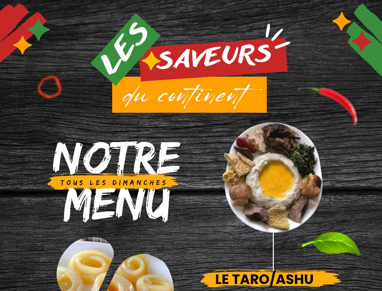 Plateau de poisson grillé et frites de patate douce